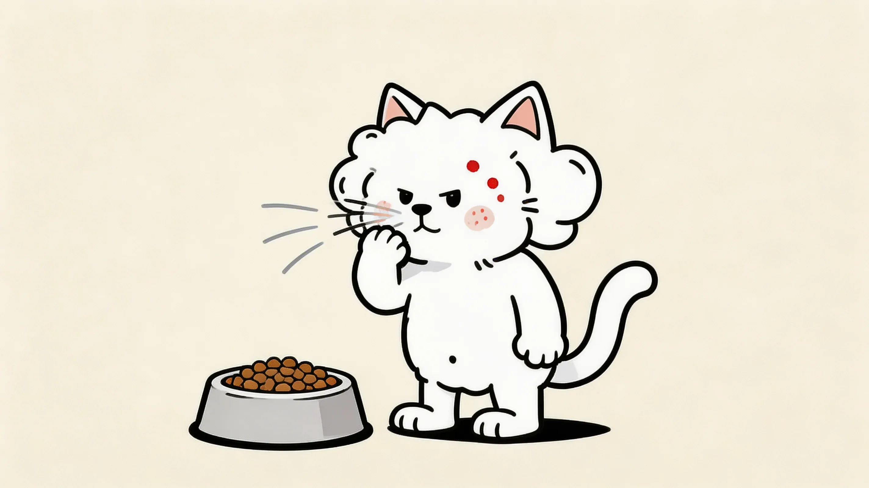 고양이 사료 알레르기