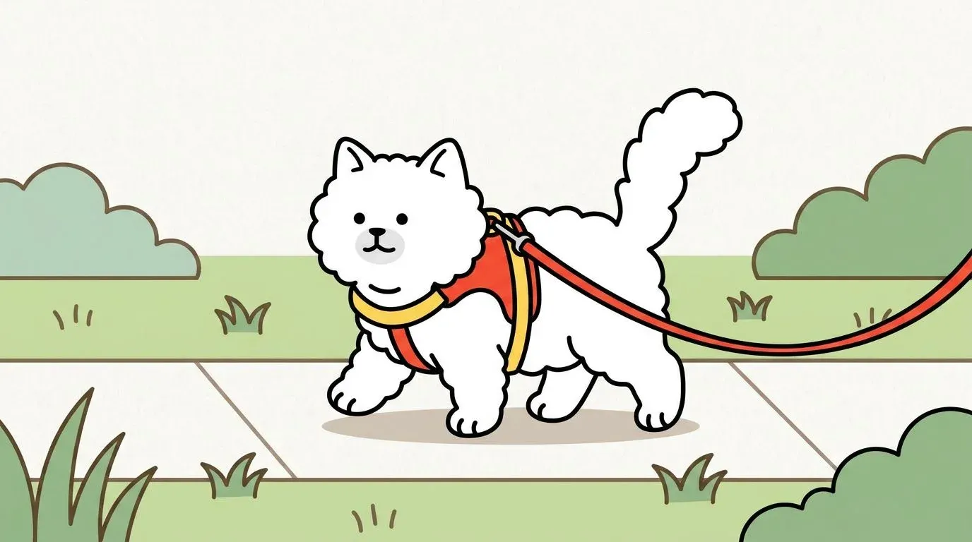 cat harness walking