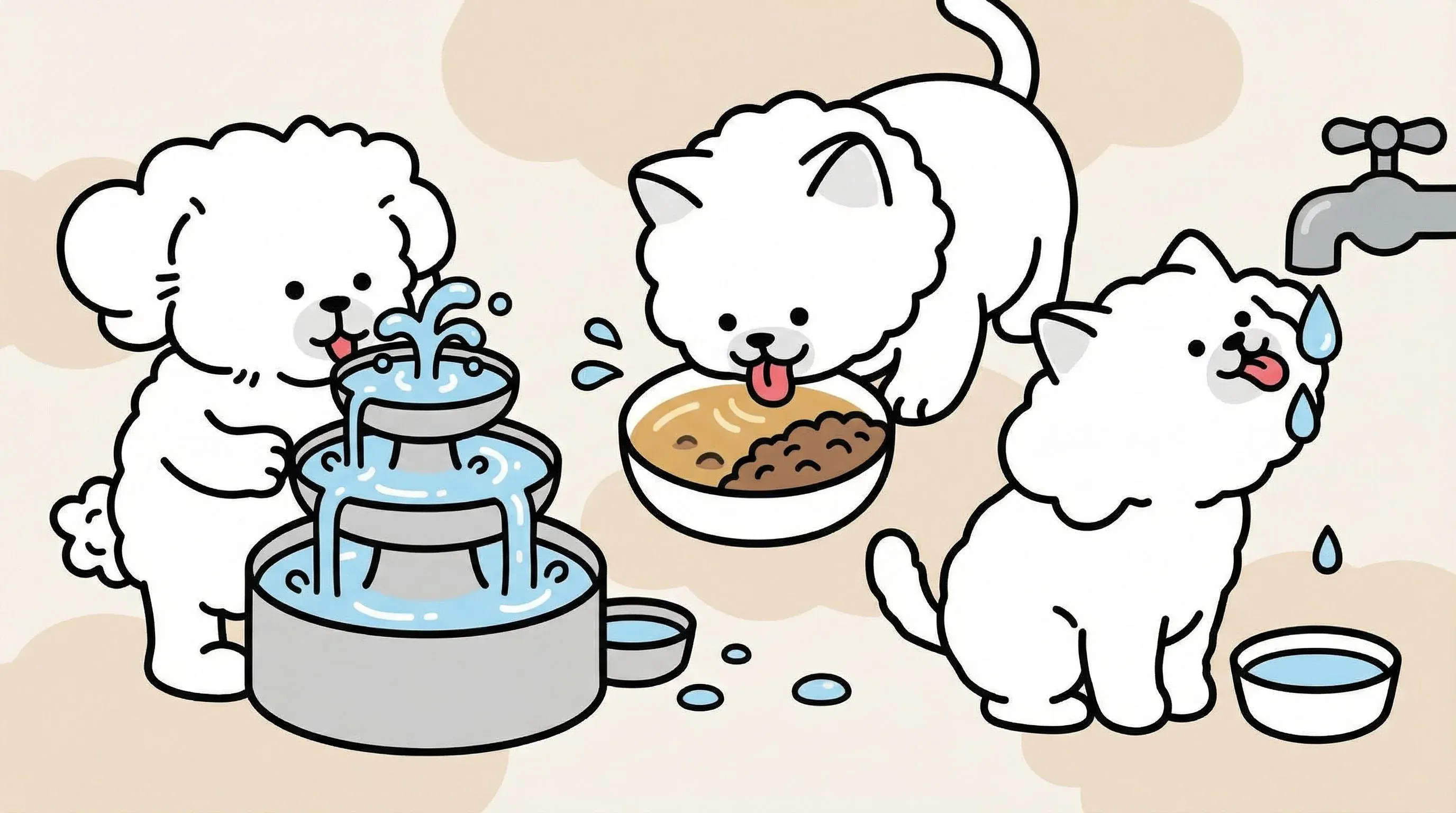 고양이 음수량 늘리는 방법