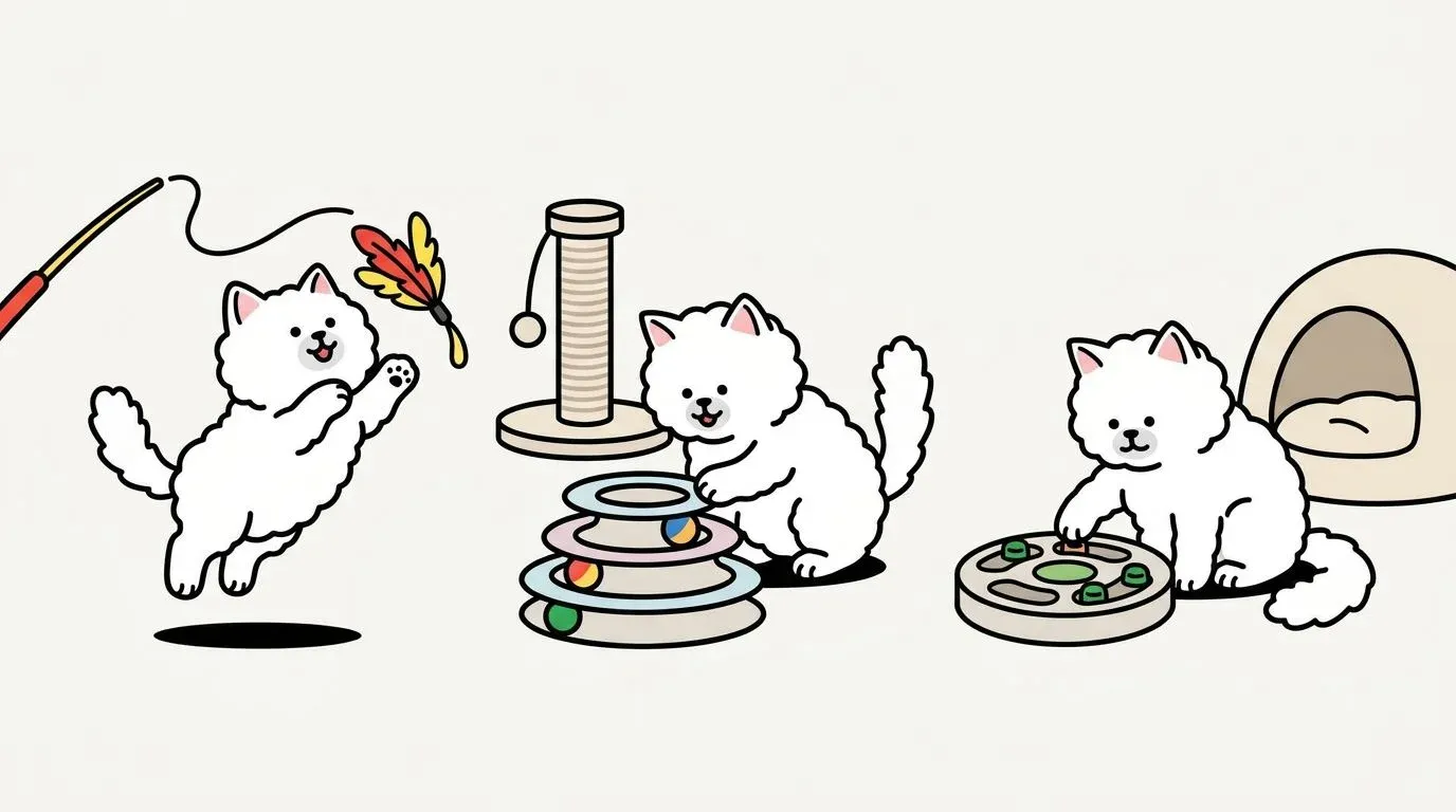 indoor cat enrichment