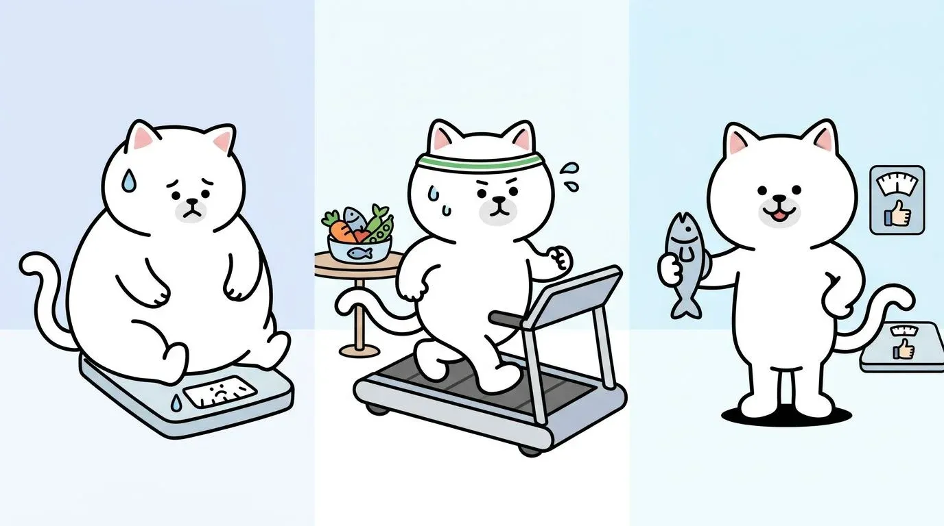 고양이 비만 다이어트