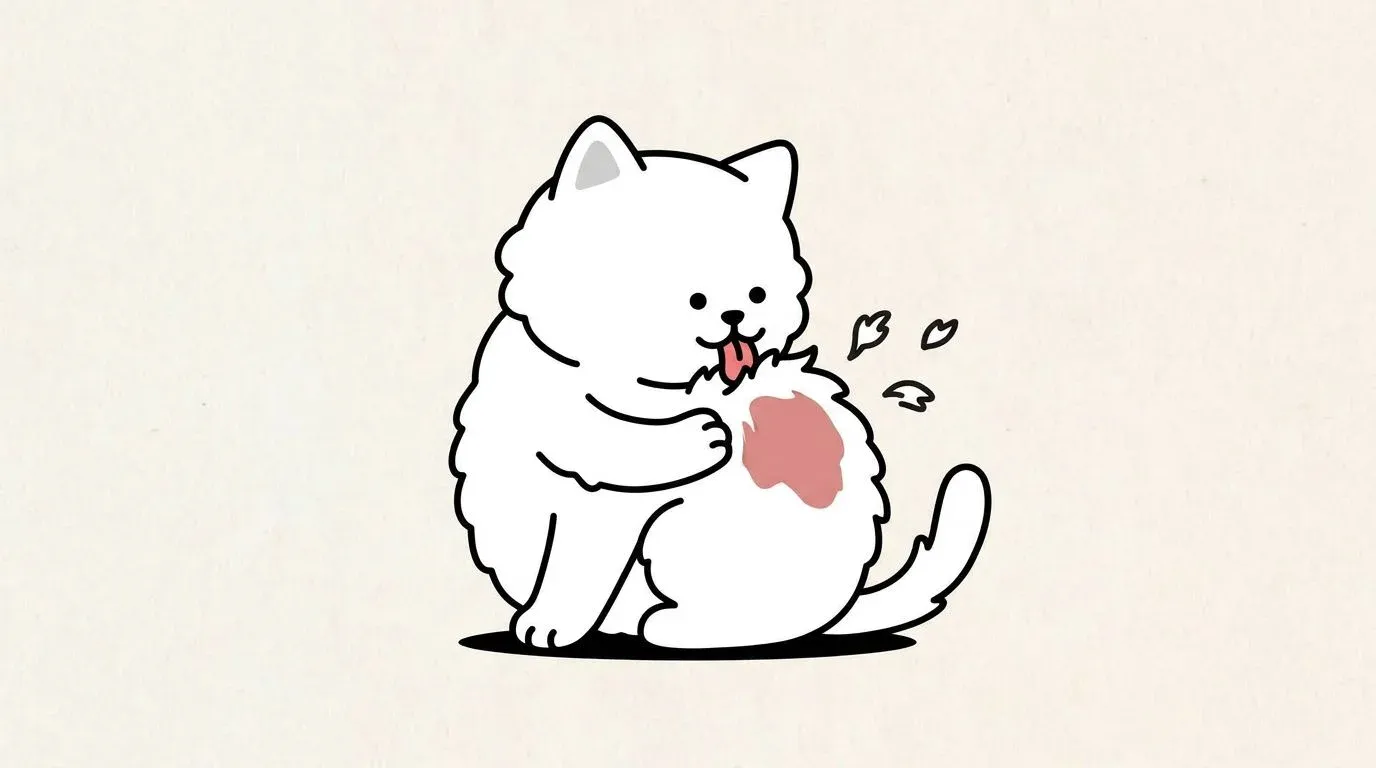 cat overgrooming