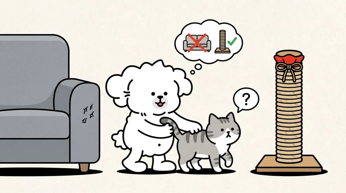 고양이 가구 긁기 방지