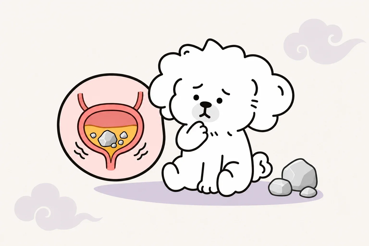 dog bladder stones