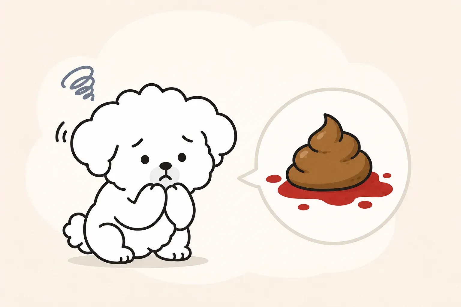 dog bloody stool