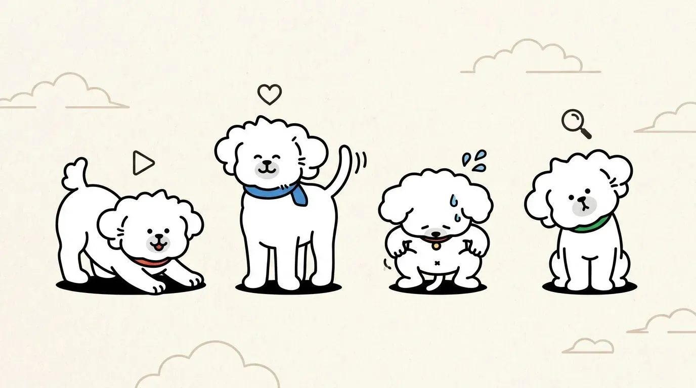 강아지 바디랭귀지