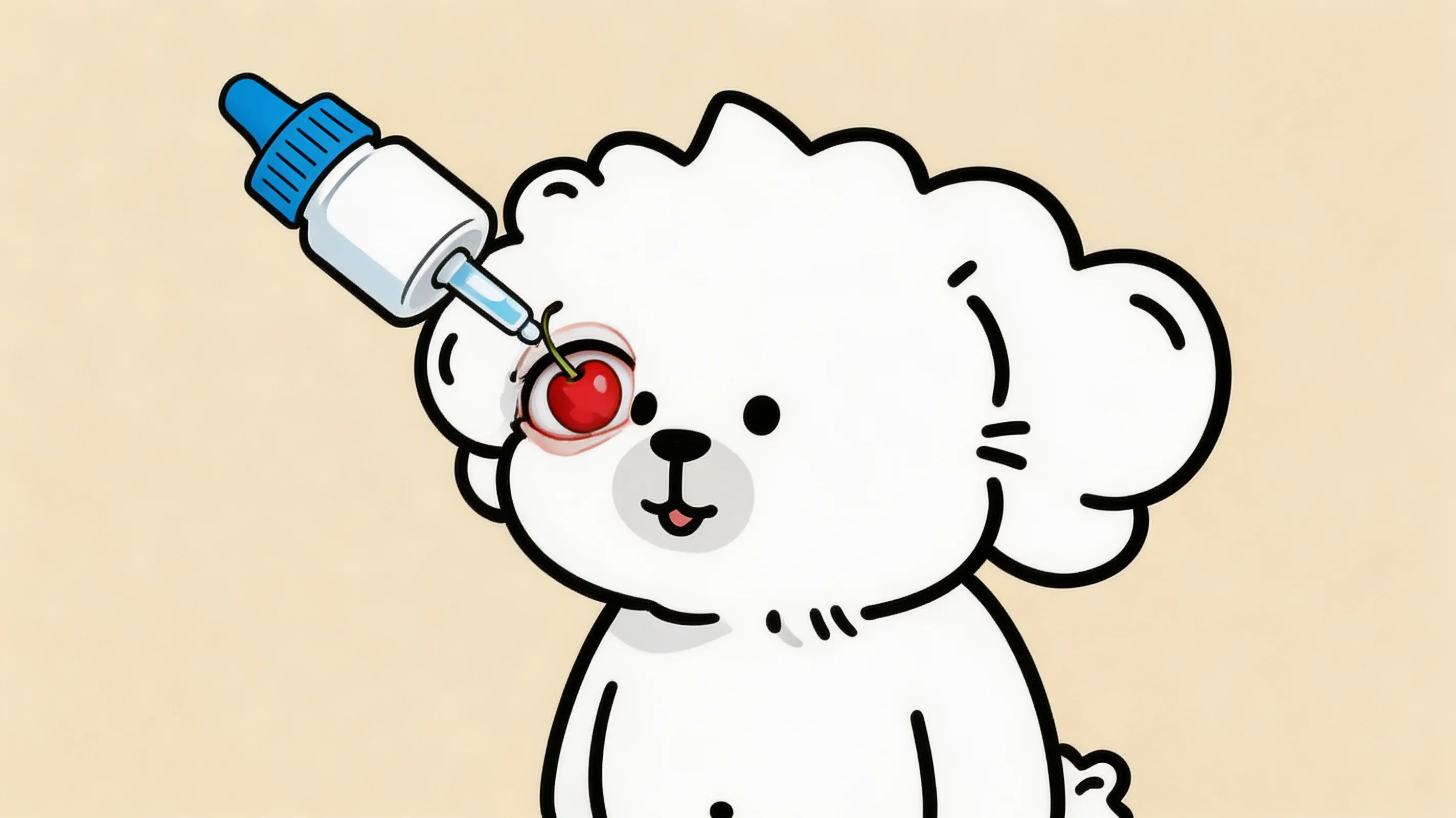 강아지 체리아이 치료