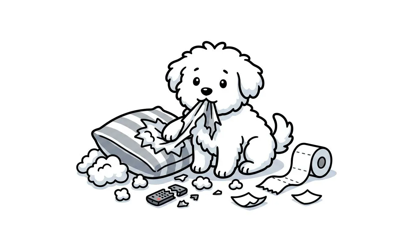 dog destructive chewing