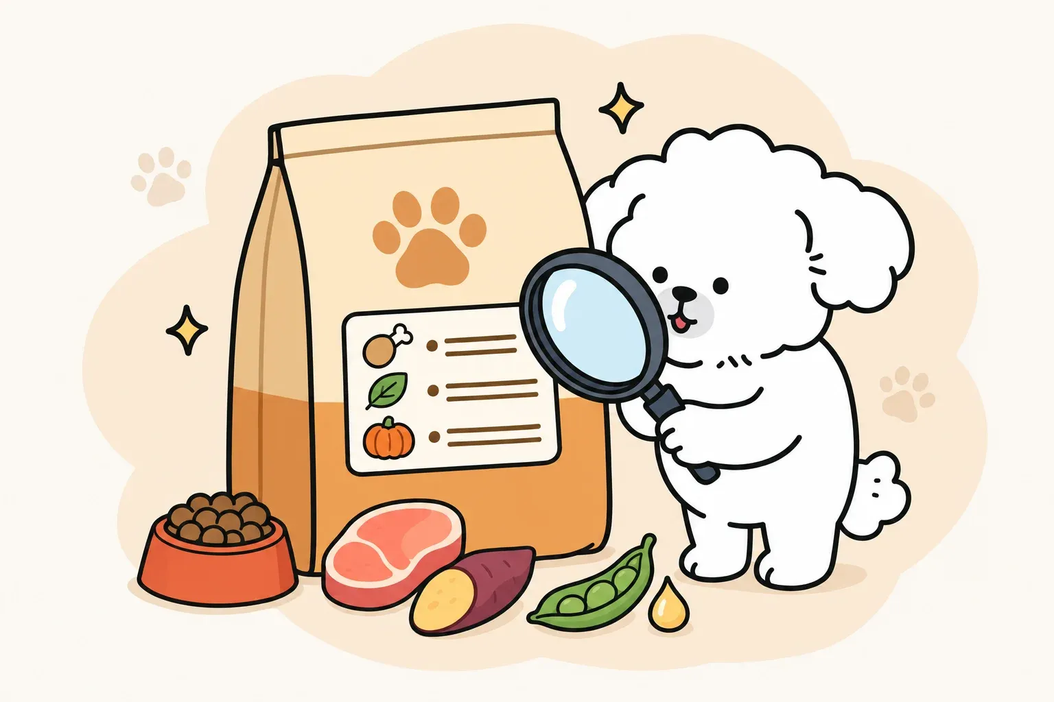 how to read dog food labels ingredients