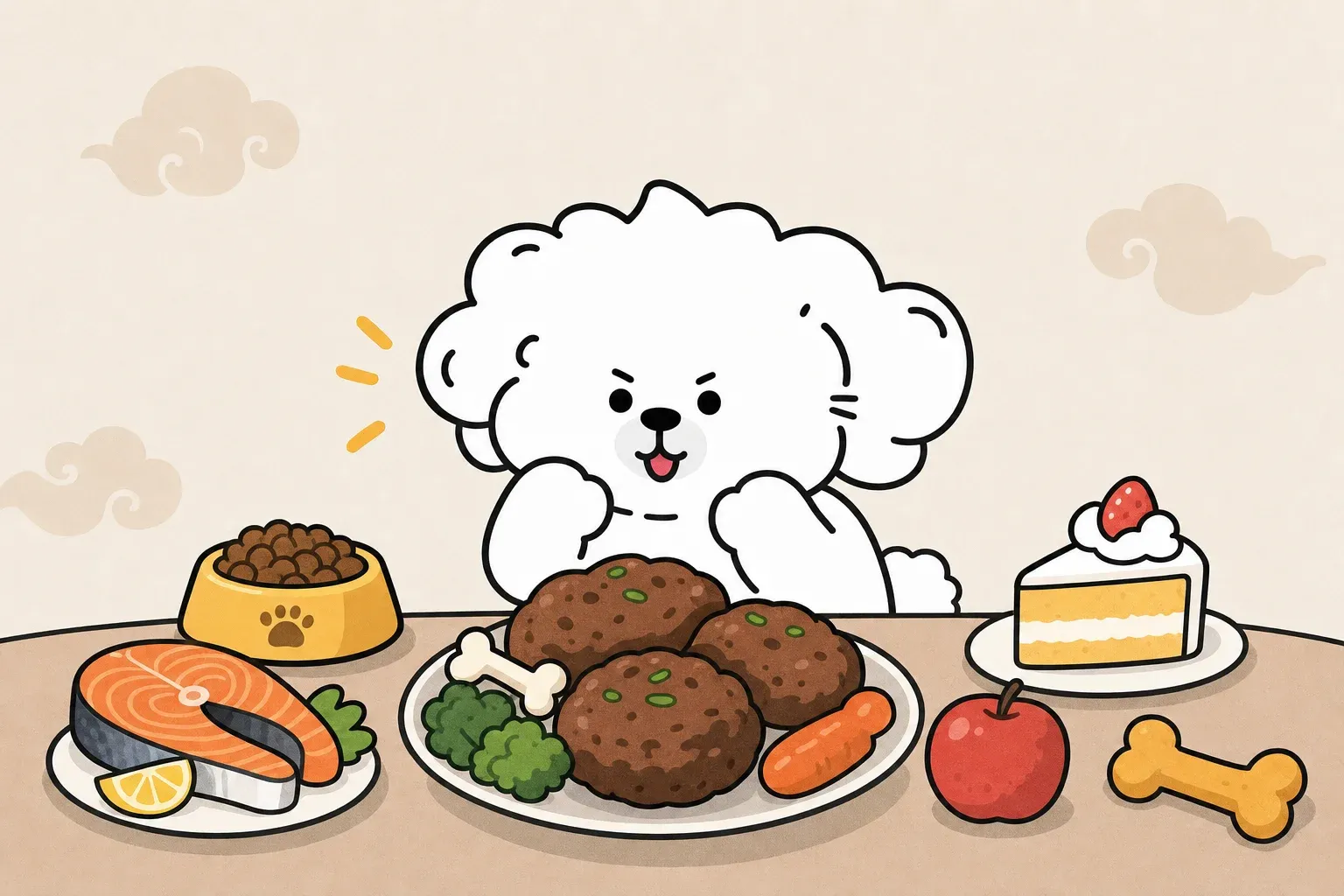 dog food obsession