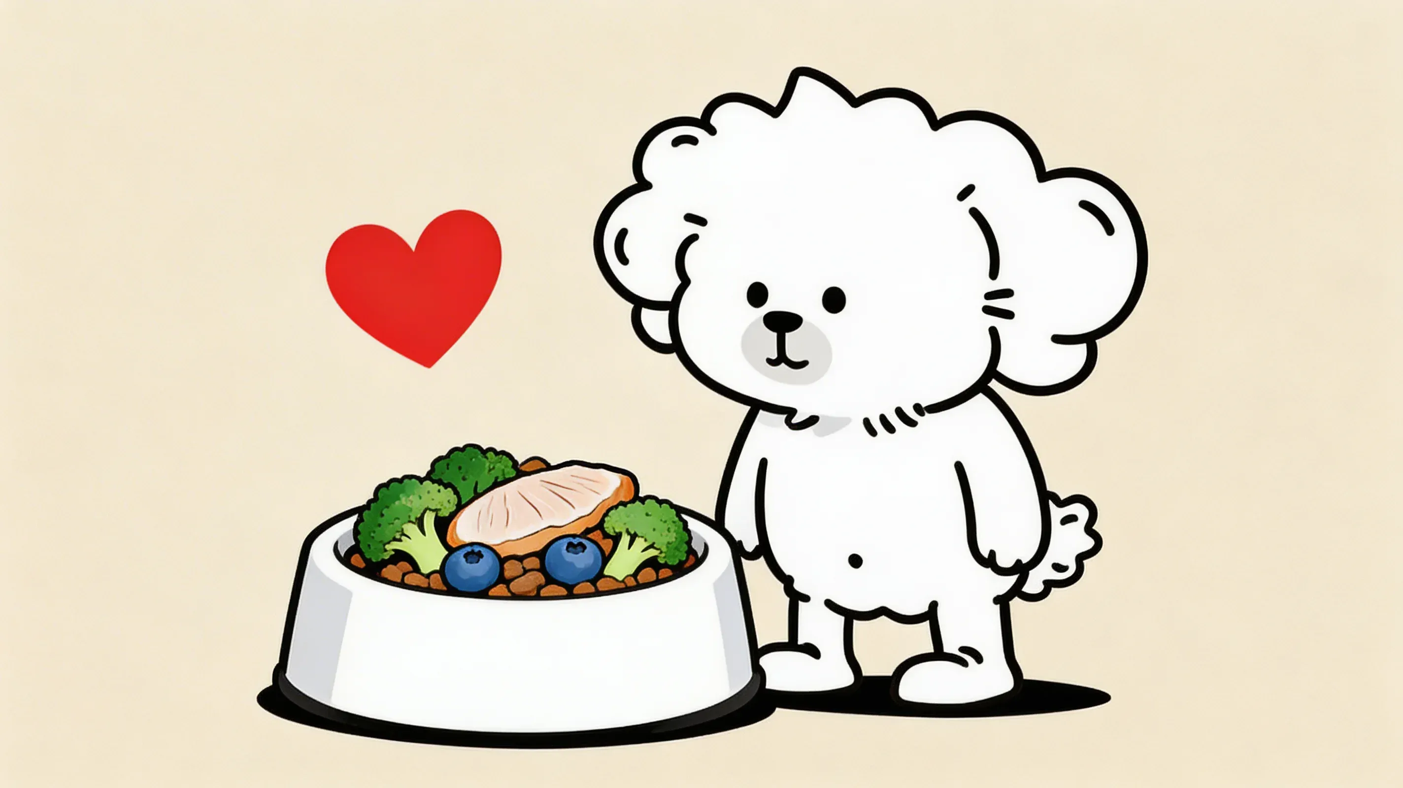 강아지 심장 건강 식단