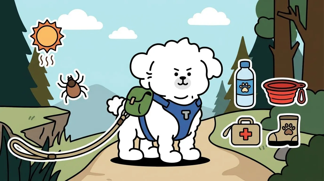 강아지 등산 주의사항