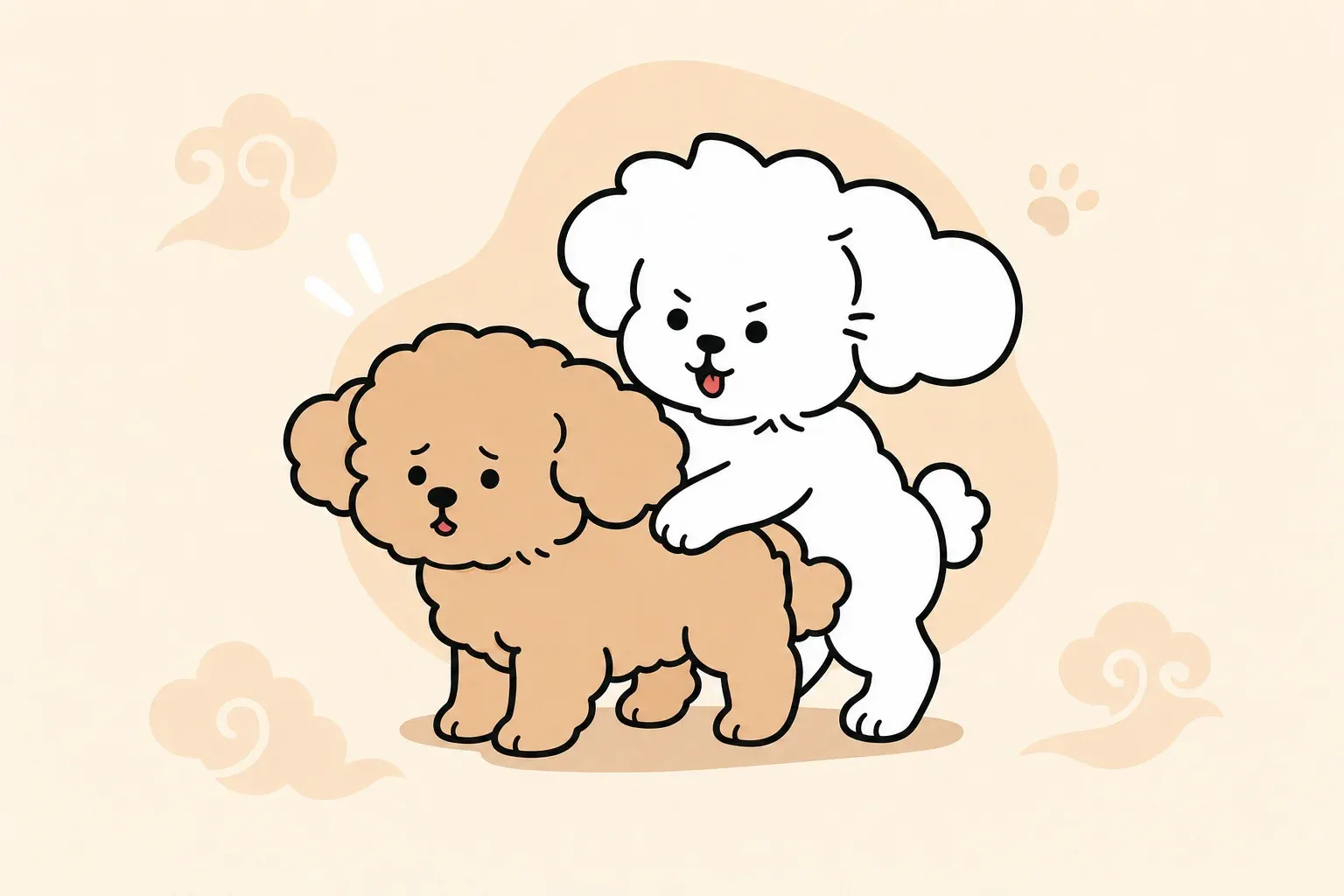 강아지 마운팅 이유