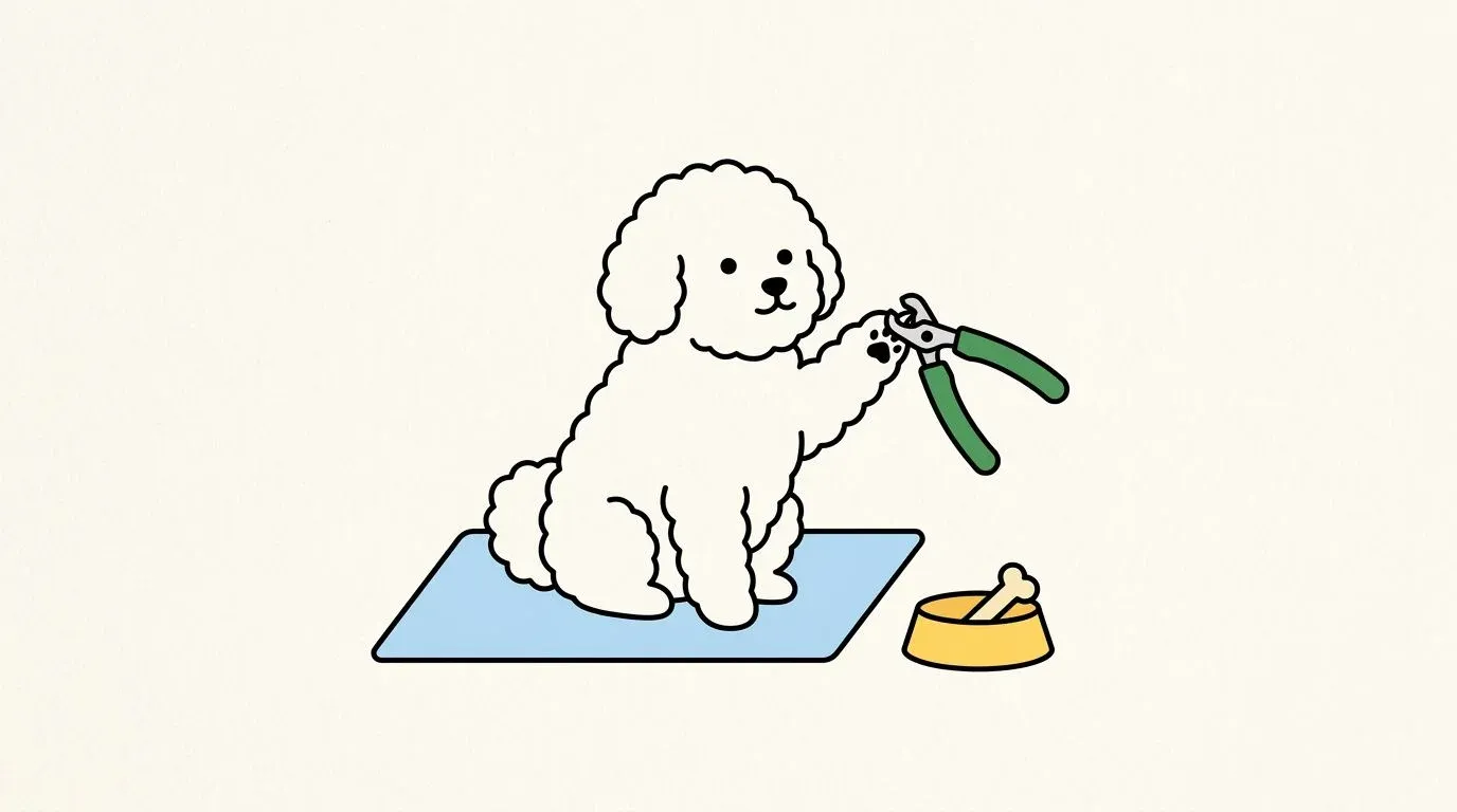 how to trim dog nails