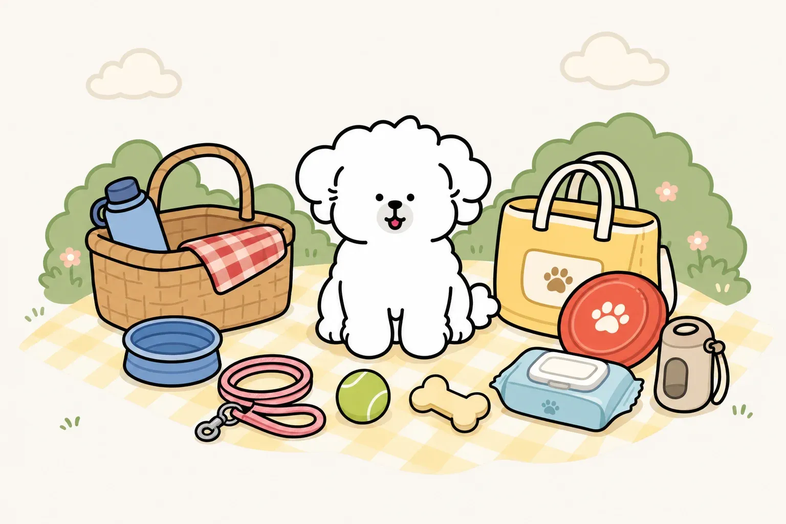 dog picnic essentials