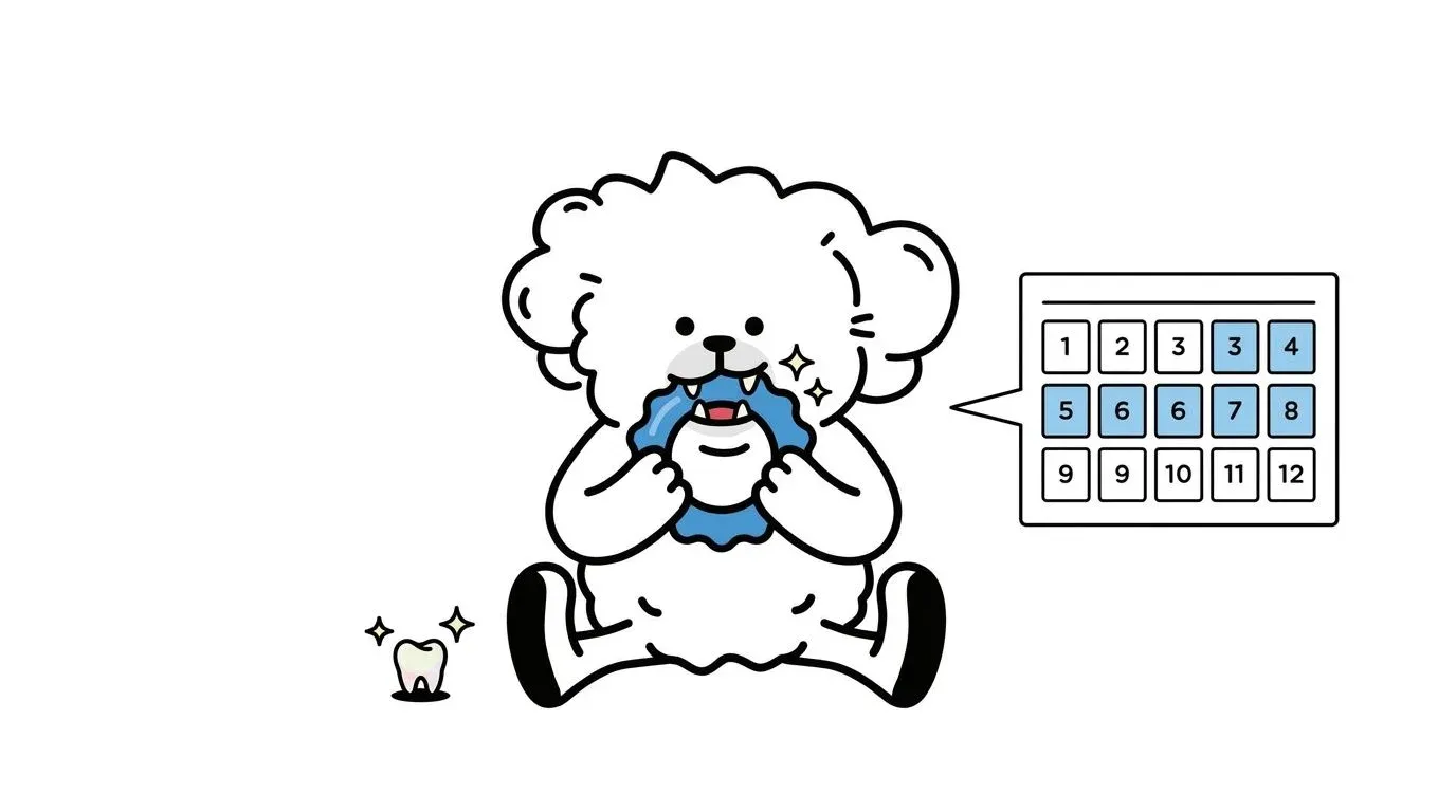 강아지 이갈이 시기