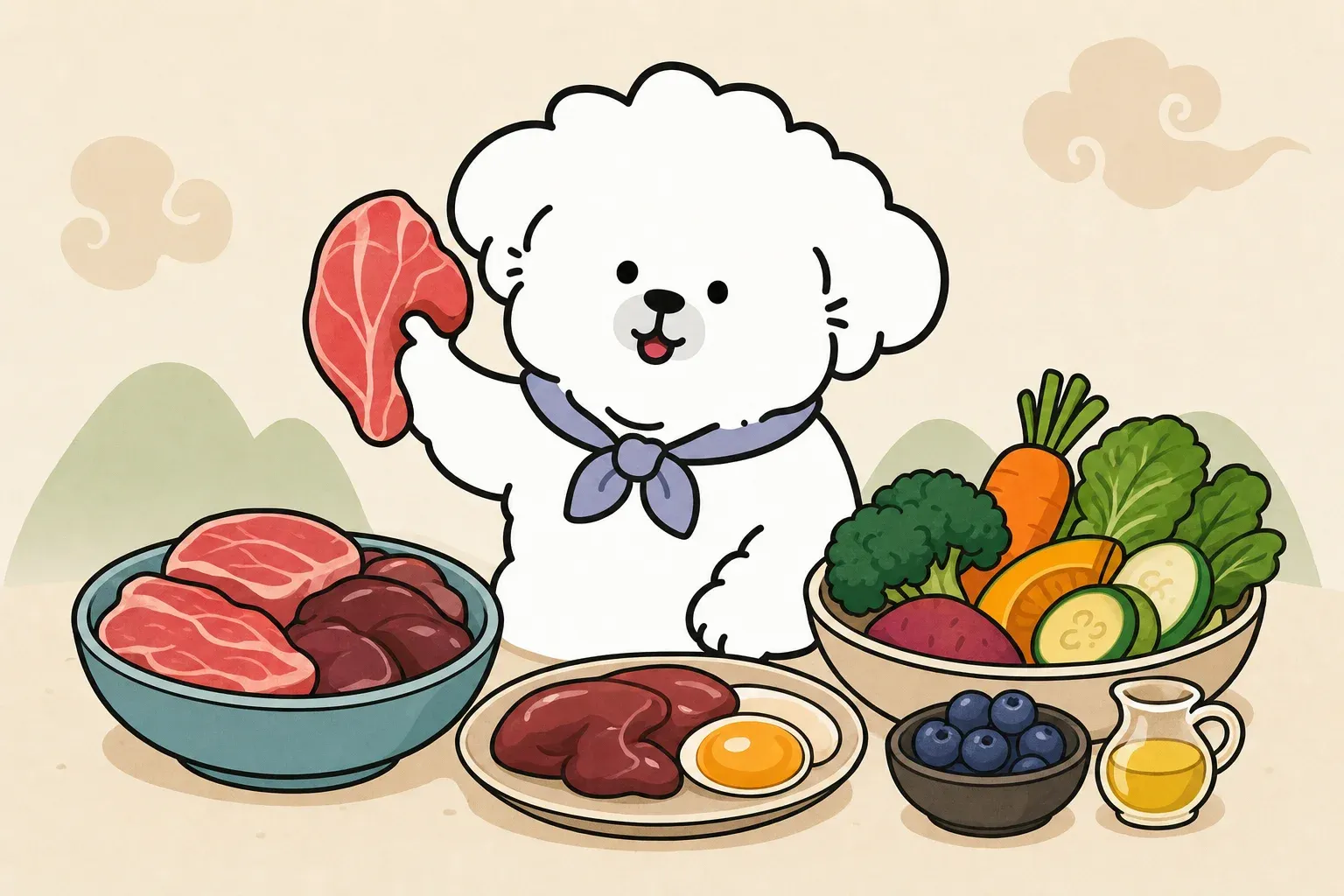 dog raw food diet