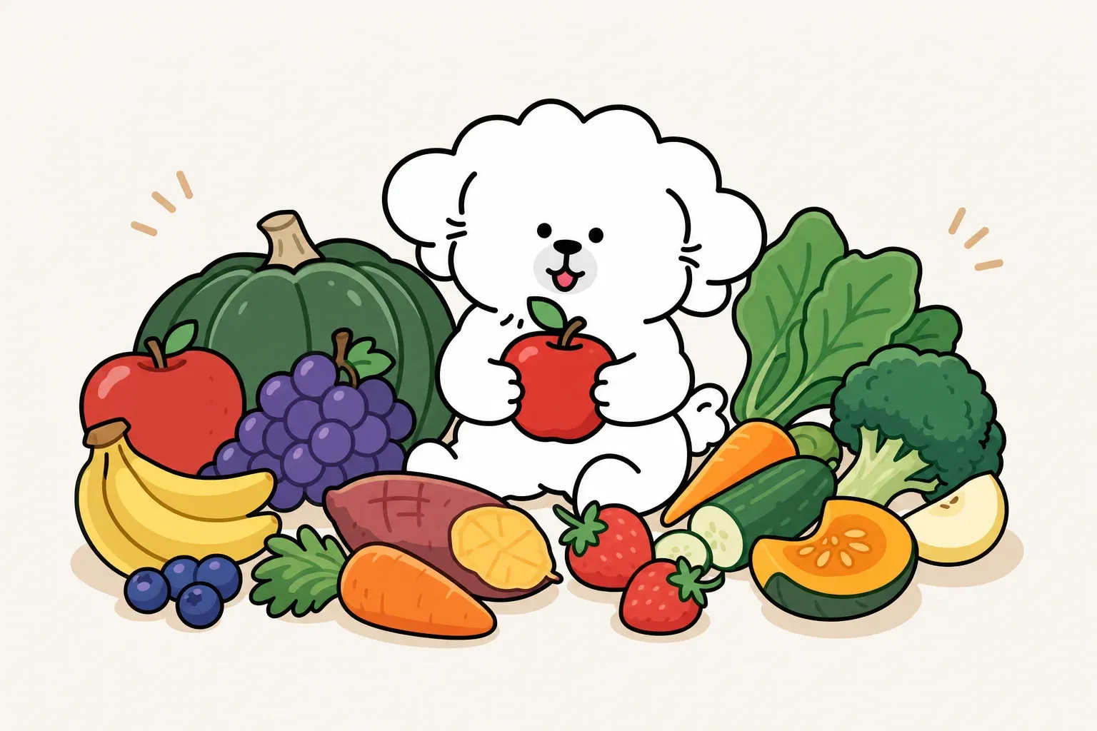 what fruits and vegetables can dogs eat