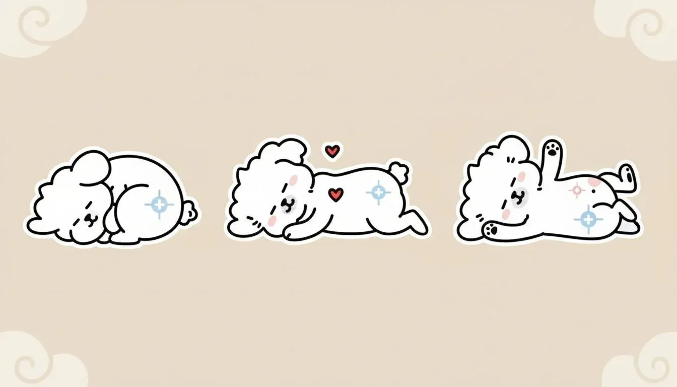 dog sleeping position joint pain