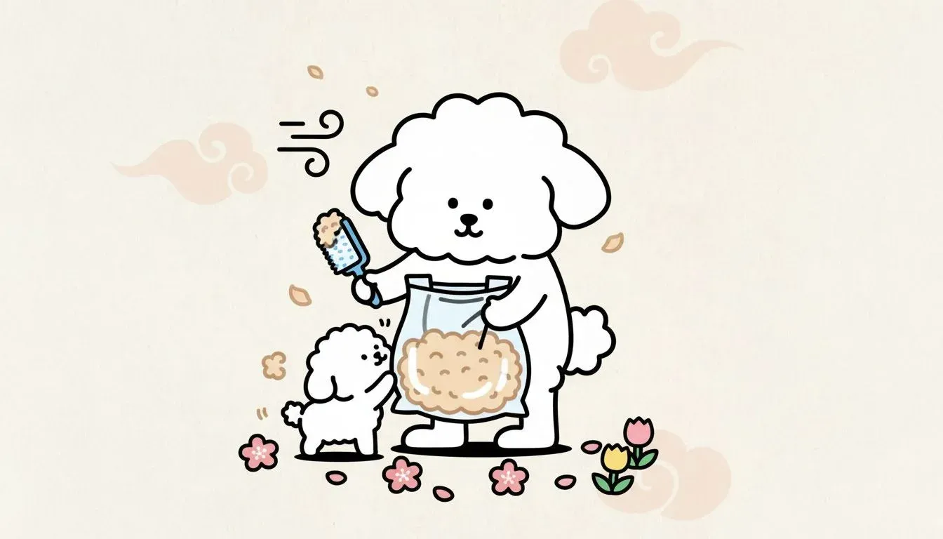 dog spring shedding care