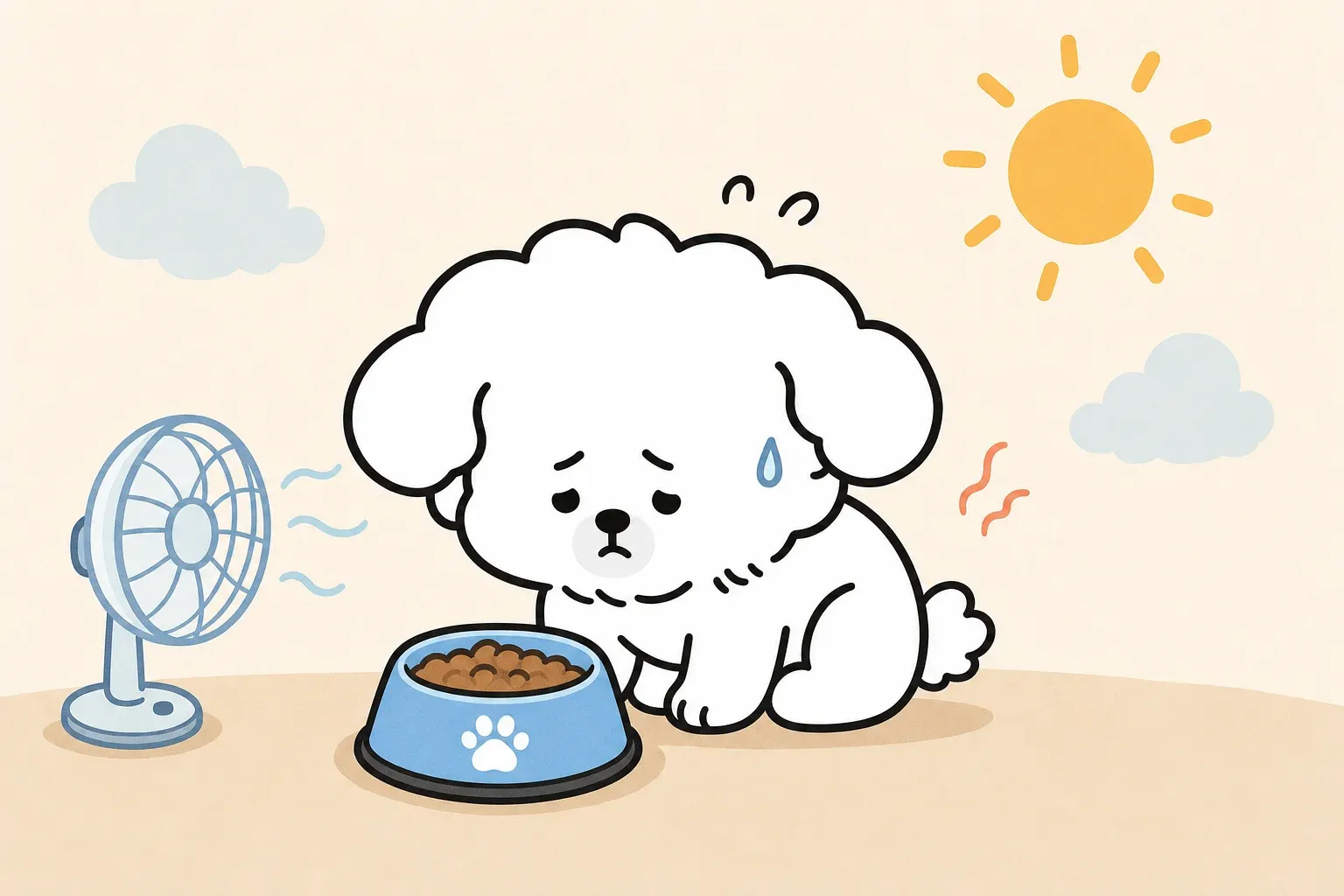 강아지 여름 식욕 저하
