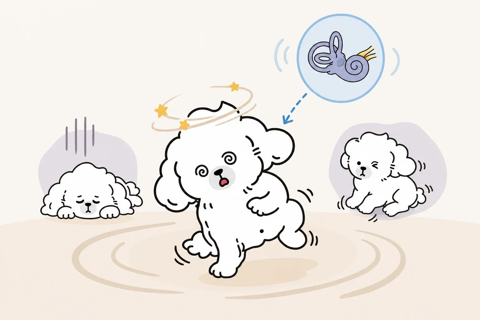 강아지 전정기관 질환