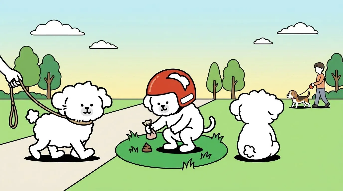 dog walking etiquette