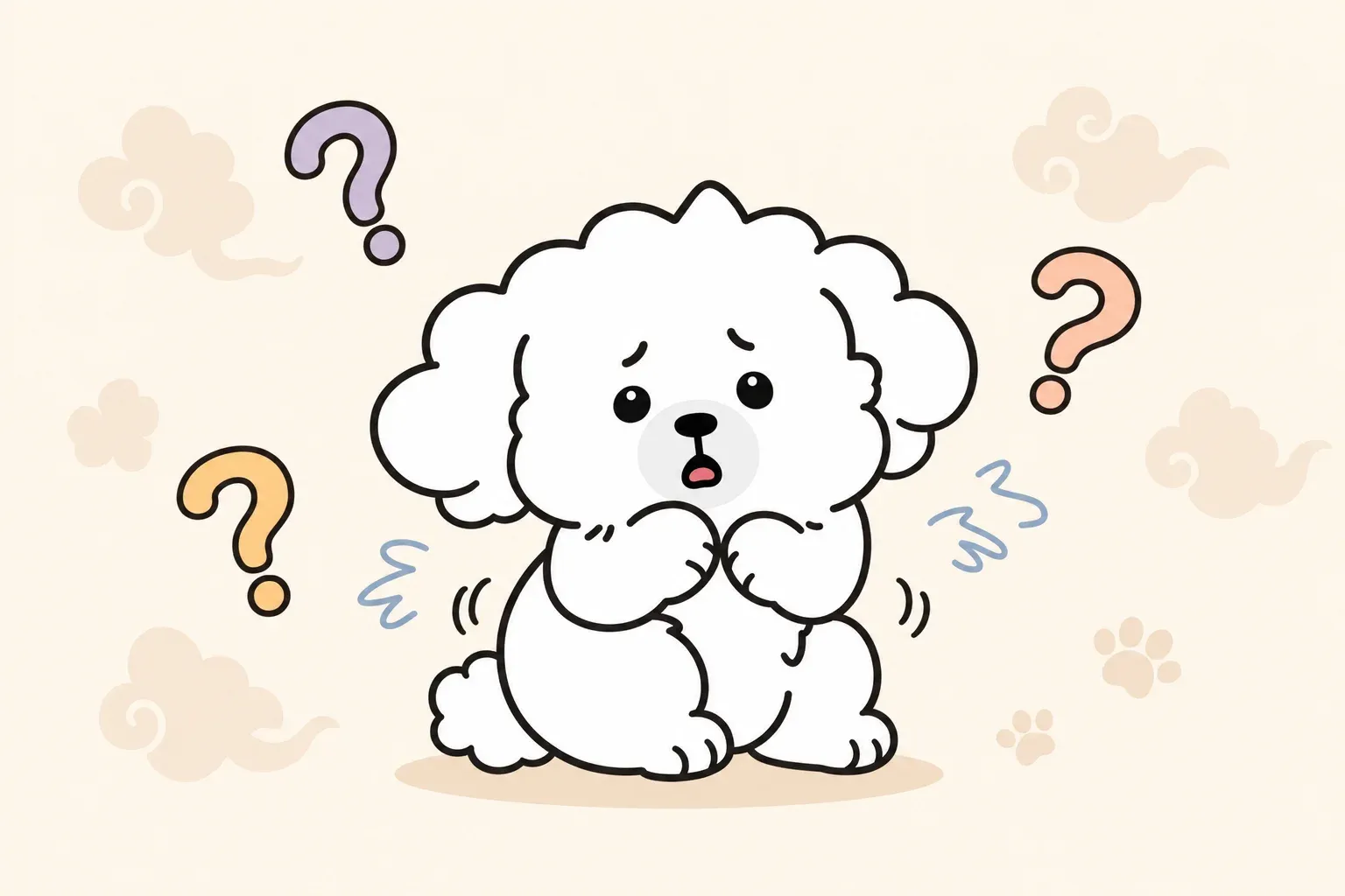 강아지 낑낑거리는 이유