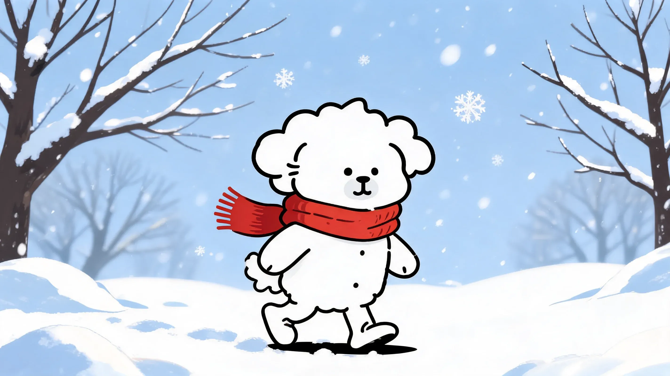dog winter walk safety guide