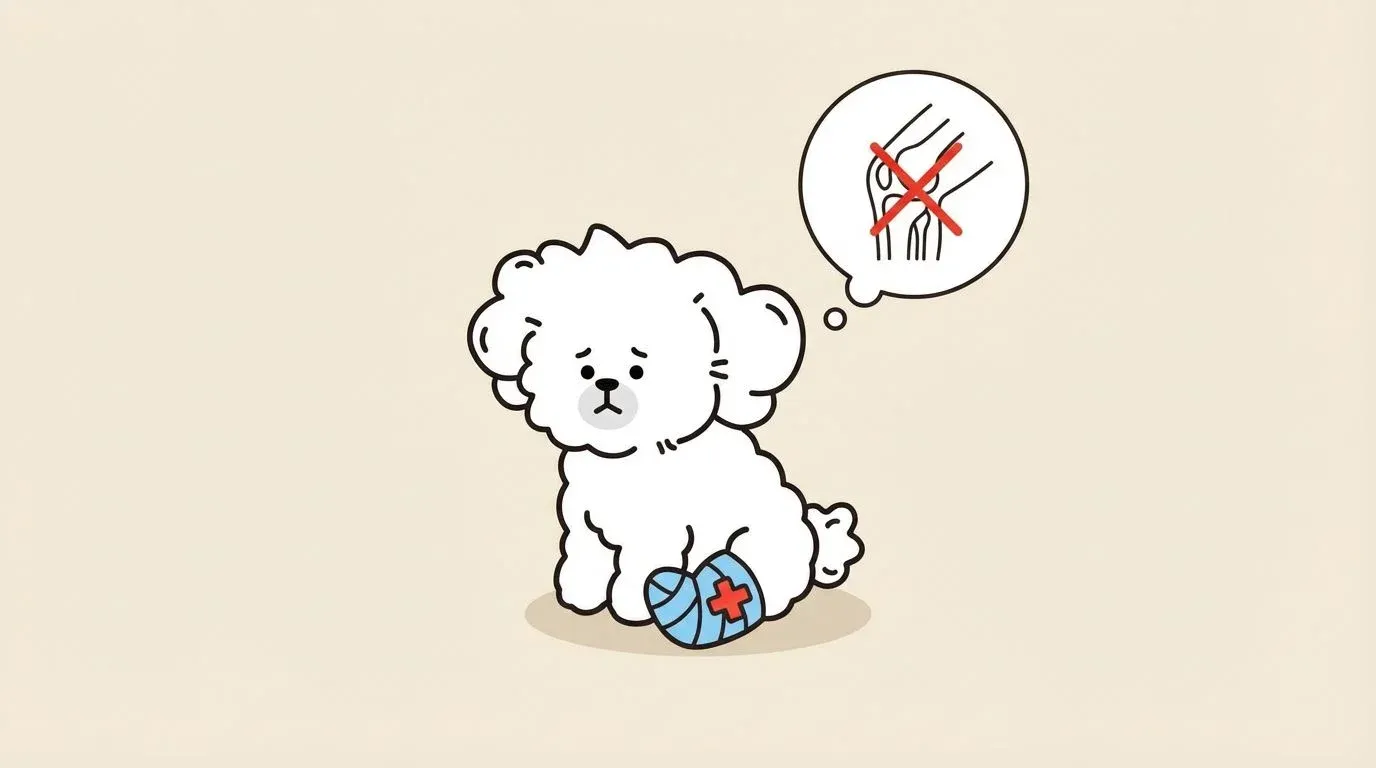 강아지 슬개골 탈구