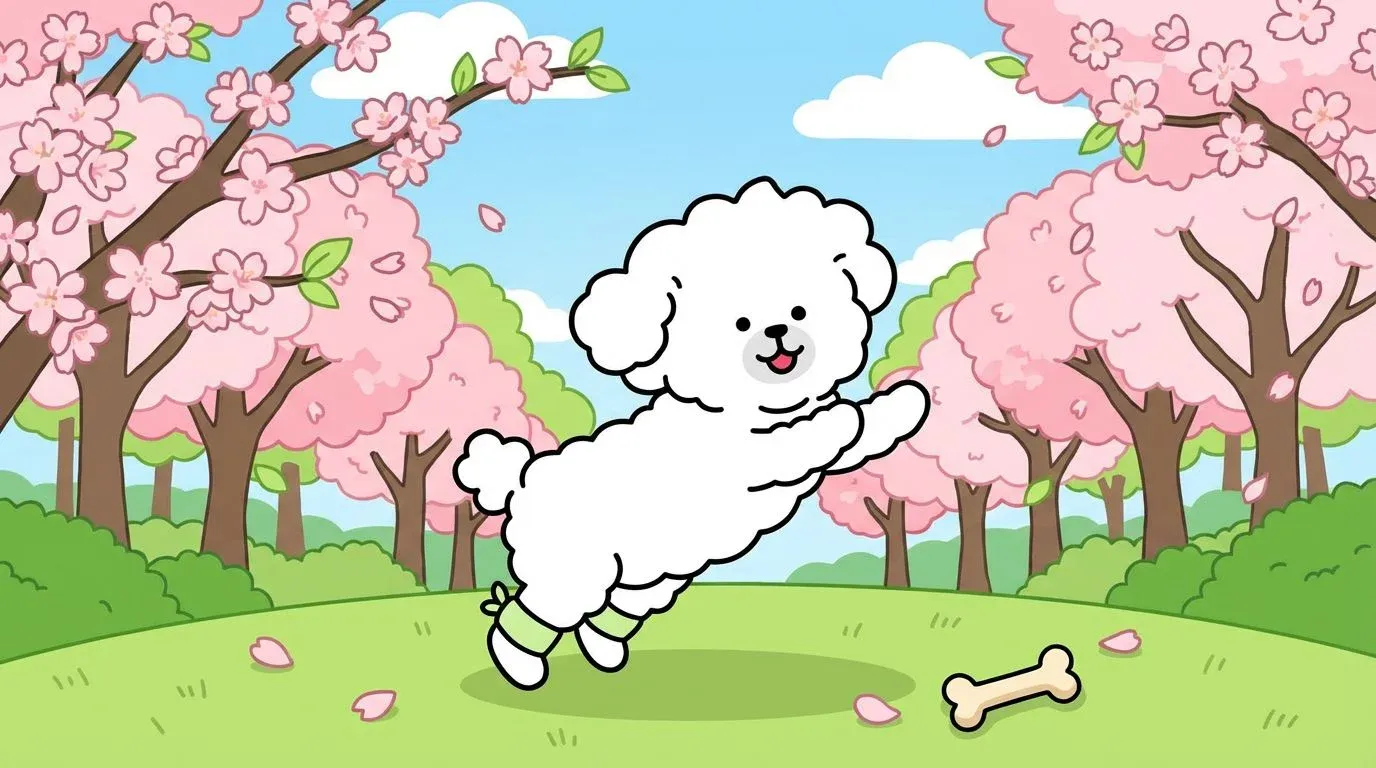 봄철 강아지 관절 관리